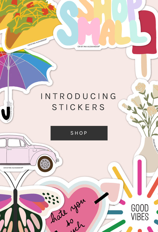 Introducing Stickers. Shop now