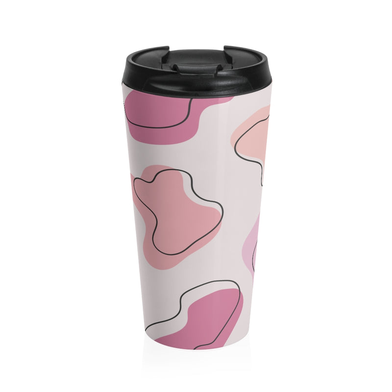 Abstract Travel Tumbler