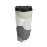 Overlap Circles Travel Tumbler