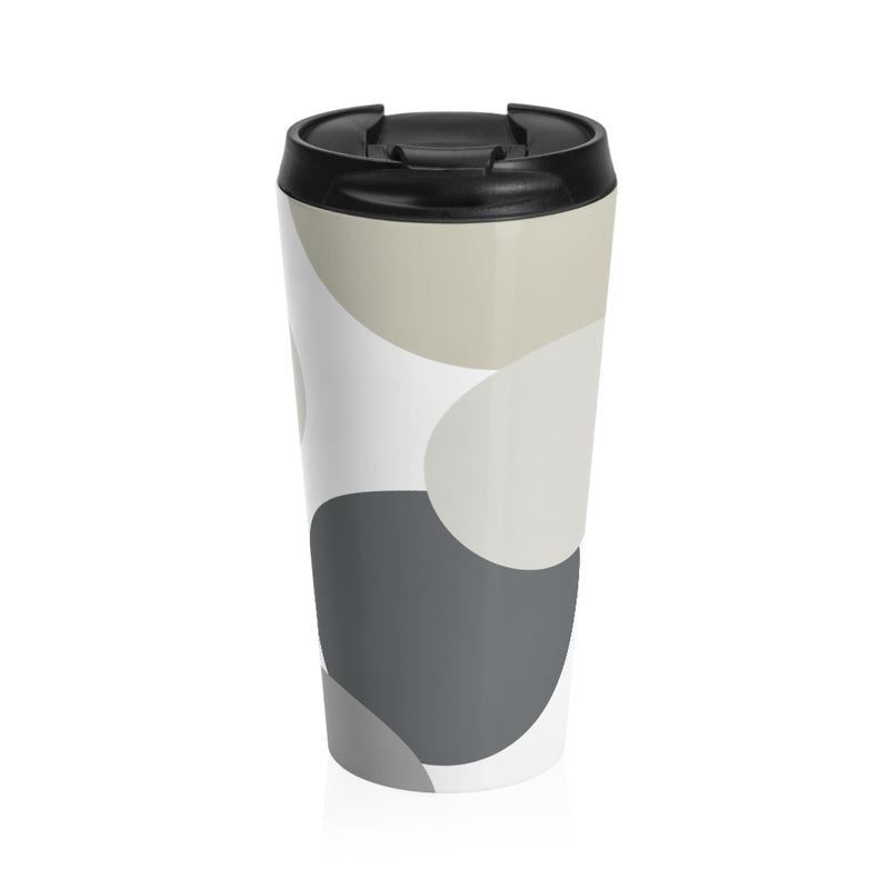 Overlap Circles Travel Tumbler