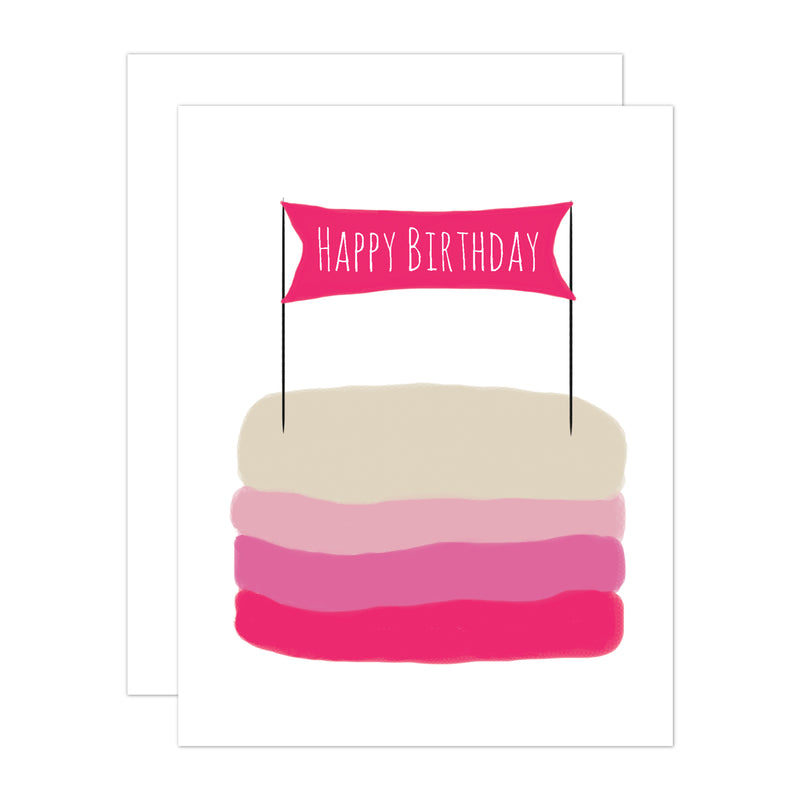 Birthday Cake Greeting Card