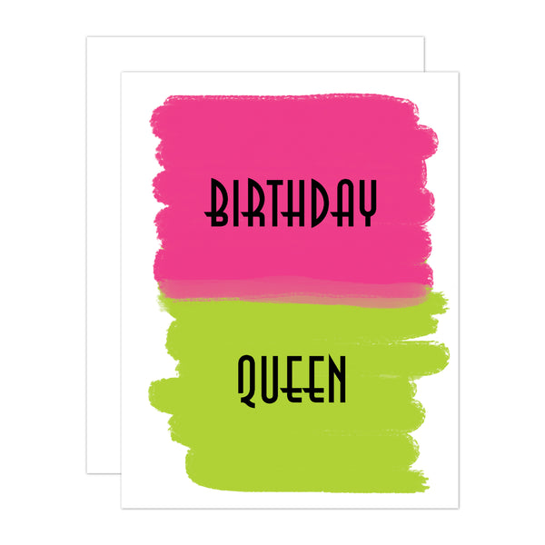 Birthday Queen Greeting Card