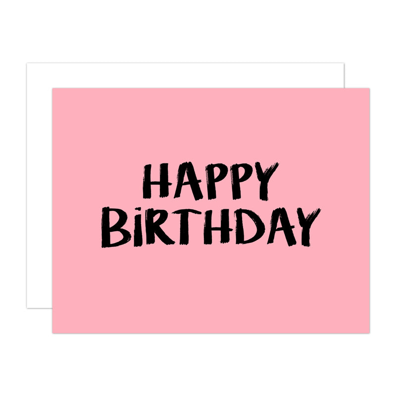 Happy Birthday Greeting Card