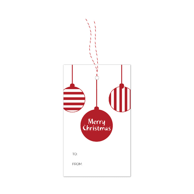 Christmas ornaments gift tags by Cristina Alexander