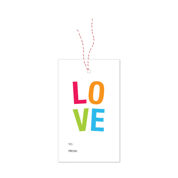 Love gift tags by Cristina Alexander