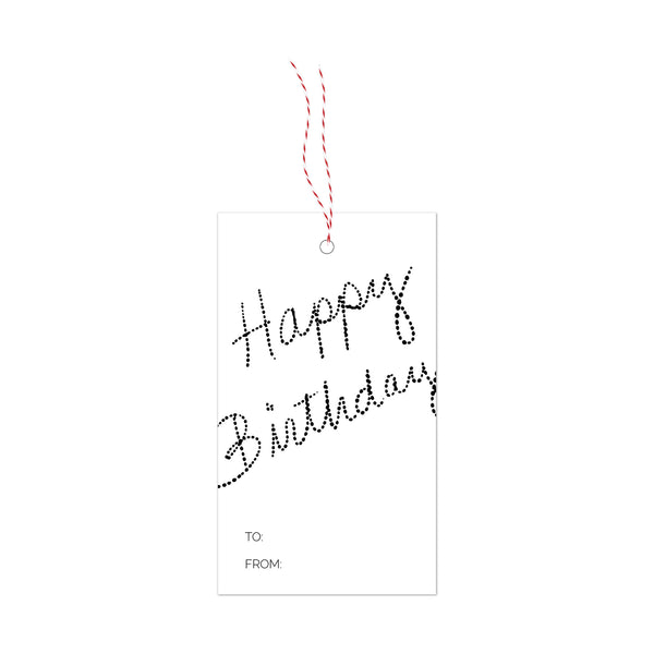 Happy Birthday Gift Tags