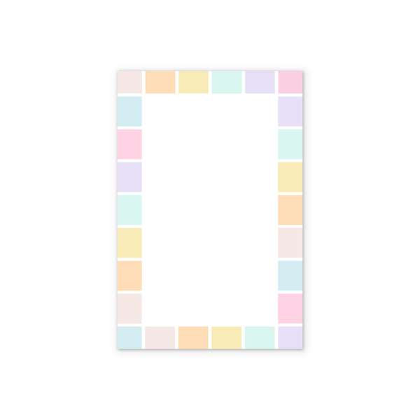 Colorful Squares Notepad