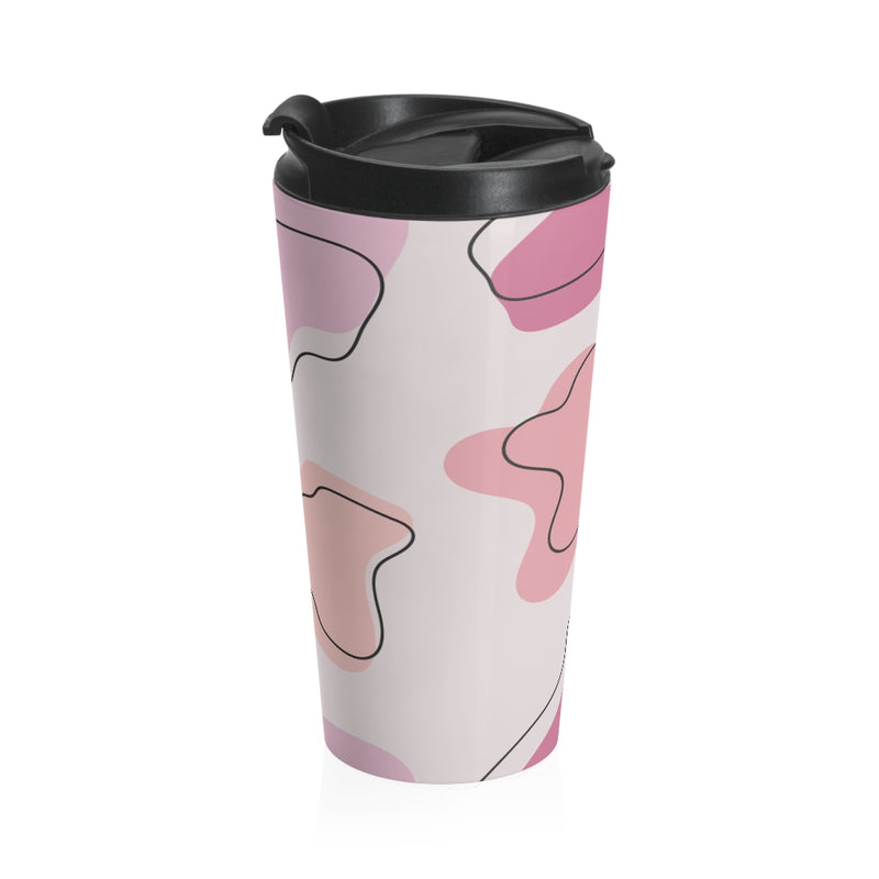 Abstract Travel Tumbler