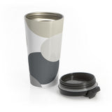 Overlap Circles Travel Tumbler