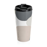 Overlap Circles Travel Tumbler