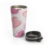 Abstract Travel Tumbler