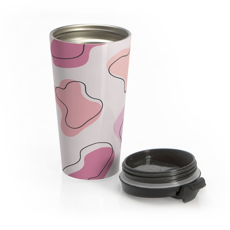 Abstract Travel Tumbler