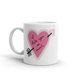 I Hate You Heart Mug
